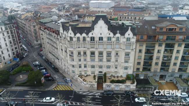 Будинок у Женеві, де міститься офіс Коломойського