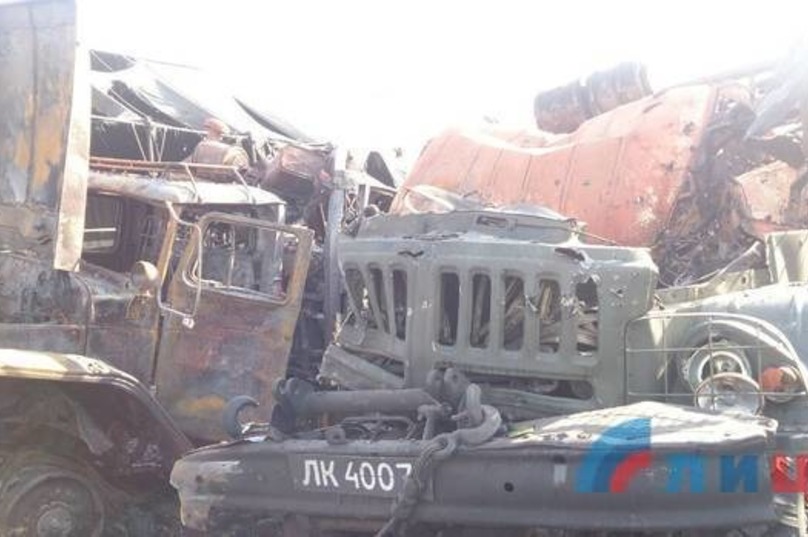 ÐŸÐ°Ñ€Ð°Ð´Ð° Ð½Ðµ Ð±ÑƒÐ´ÐµÑ‚. ÐŸÐ¾Ð´ Ð›ÑƒÐ³Ð°Ð½ÑÐºÐ¾Ð¼ Ñ€Ð°Ð·Ð±Ð¾Ð¼Ð±Ð¸Ð»Ð¾ Ñ‚ÐµÑ…Ð½Ð¸ÐºÑƒ Ð±Ð¾ÐµÐ²Ð¸ÐºÐ¾Ð² Ð´Ð»Ñ 9 Ð¼Ð°Ñ  dqxikeidqxitkant