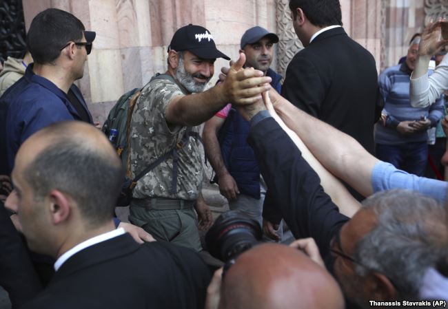 Никол Пашинян, Ереван, 2 мая dqxikeidqxitkant