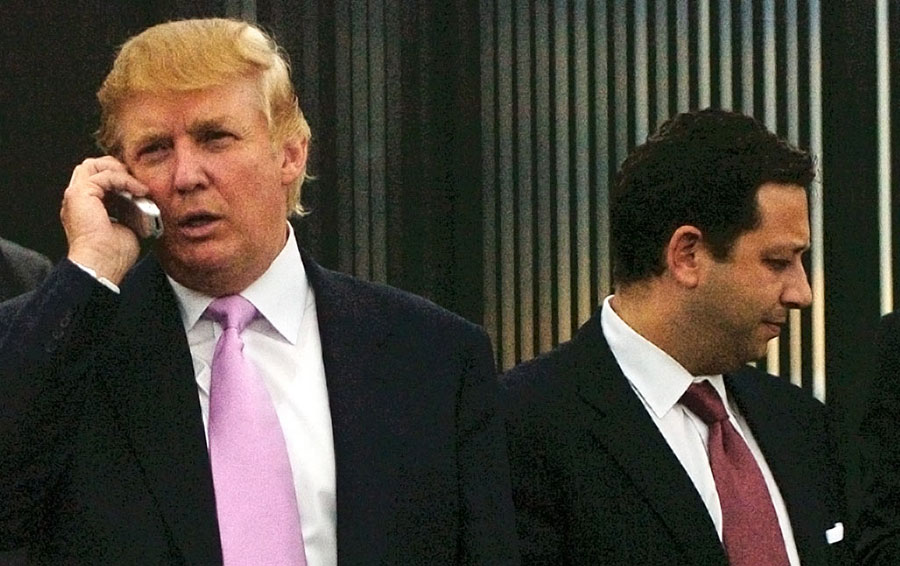 Фото DR Дональд Трамп и Феликс Сатер (слева направо)