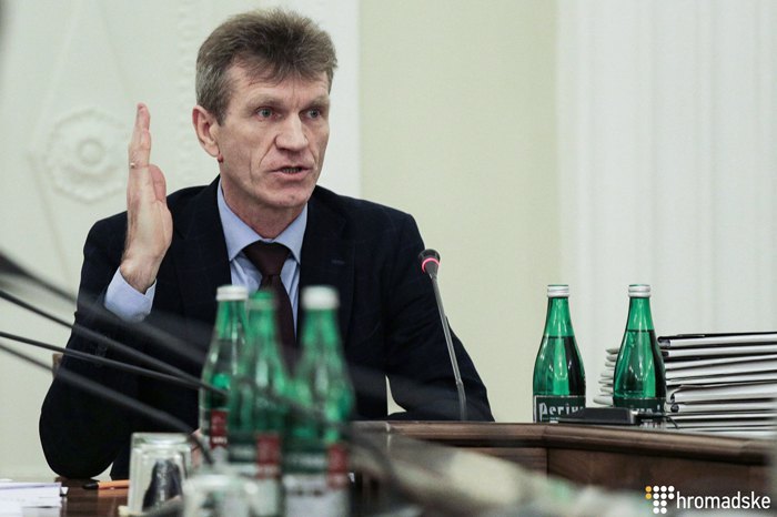 Роман Майданик під час засідання комісії