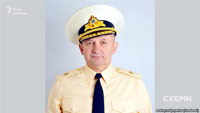 Ардрій Авдєєнко, що називає себе істориком і адміралом
