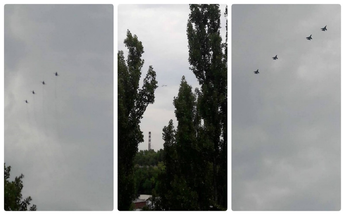 Рнебе над Ðиевом жиÑели ÑÑолиÑÑ Ð·Ð°Ð¼ÐµÑили военнÑе ÑамолеÑÑ dqxikeidqxitkant