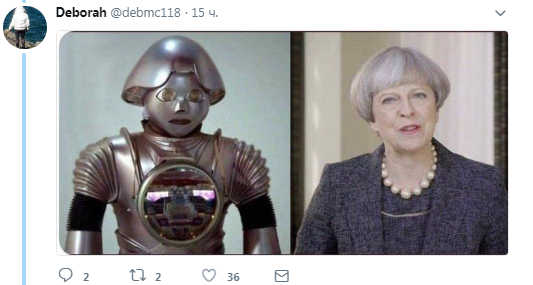 “Жираф и шаткий холодильник": танцующую Терезу Мэй сравнили с роботом dqxikeidqxitkant