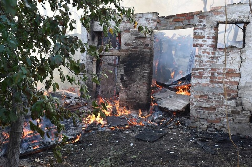 ÐСУ ÑÑÑили гоÑÑÑее Ñело на ÐонбаÑÑе. Ðдин военнÑй полÑÑил ÑÑжелÑе ожоги