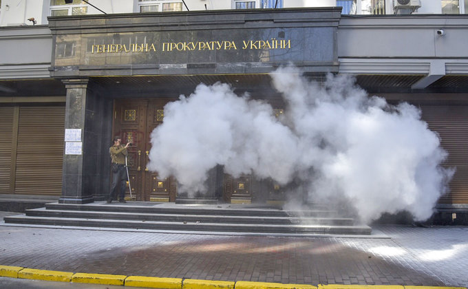 ПоÑледÑÑ‚Ð²Ð¸Ñ Ð¿Ð¾Ñ‚Ð°Ñовки под ГПУ: иÑпорченный фаÑад и раненые - фото