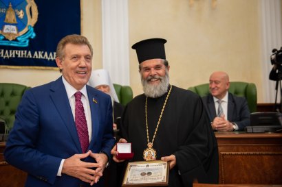 Патриарх Александрийский Феодор II посетил Национальный университет «Одесская юридическая академия» Патриарх Александрийский Феодор II посетил Национальный университет «Одесская юридическая академия»