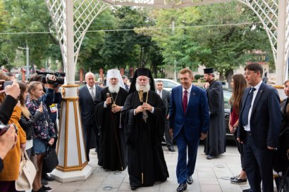 Патриарх Александрийский Феодор II посетил Национальный университет «Одесская юридическая академия» Патриарх Александрийский Феодор II посетил Национальный университет «Одесская юридическая академия»