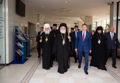 Патриарх Александрийский Феодор II посетил Национальный университет «Одесская юридическая академия» Патриарх Александрийский Феодор II посетил Национальный университет «Одесская юридическая академия»