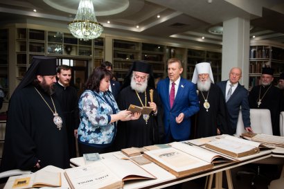 Патриарх Александрийский Феодор II посетил Национальный университет «Одесская юридическая академия» Патриарх Александрийский Феодор II посетил Национальный университет «Одесская юридическая академия»