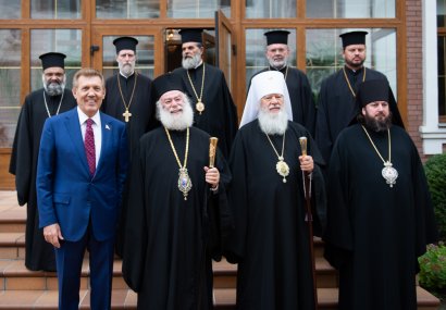 Патриарх Александрийский Феодор II посетил Национальный университет «Одесская юридическая академия» Патриарх Александрийский Феодор II посетил Национальный университет «Одесская юридическая академия»