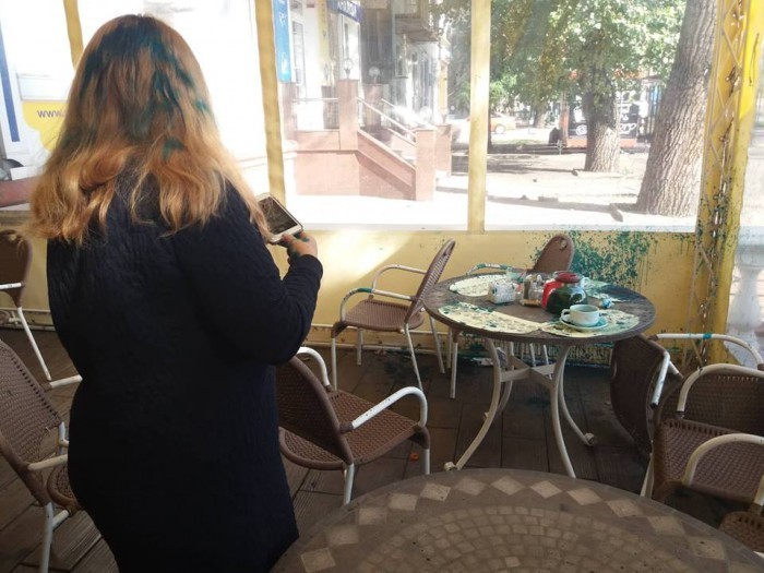 Ð’ Украине облили зеленкой извеÑтного фаната dqxikeidqxitkant