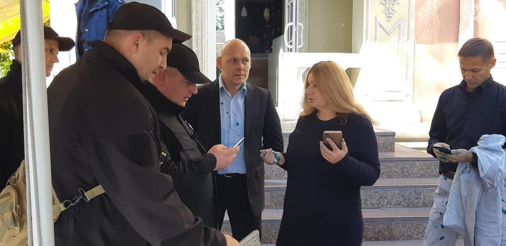 ’’Слава Украине!’’ Мать Бережной облили зеленкой