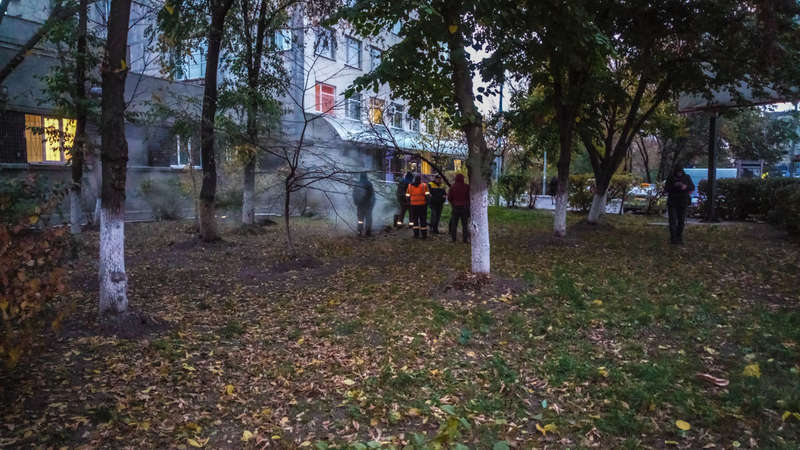 ПроÑпект затÑнуло паром