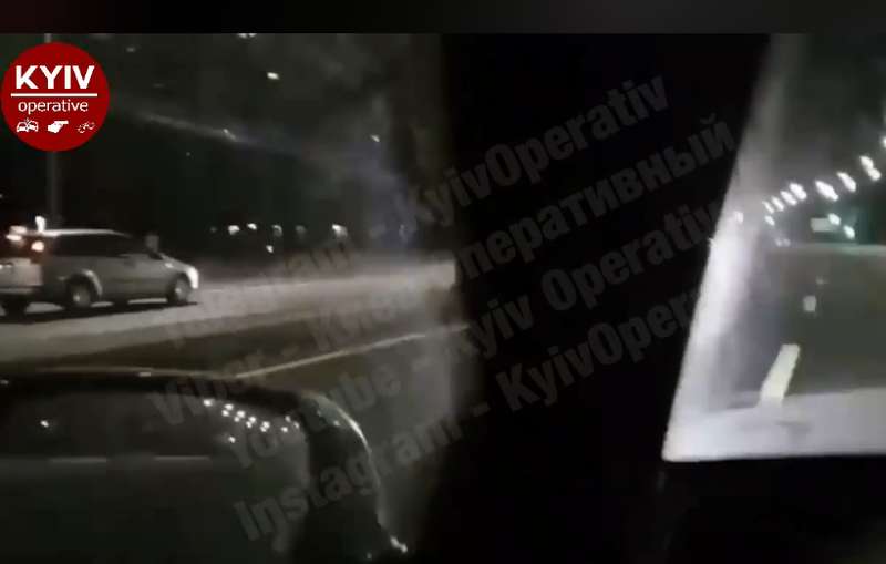 ’’Почувствовал себя бессмертным’’: в Киеве засняли лихого водителя на встречке