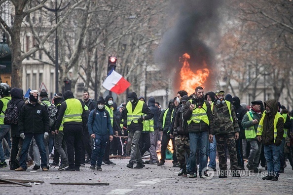 протесты во Франции