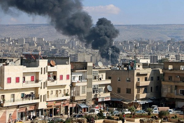 Иллюстрация. Взрыв в городе Африн 31 января 2018 года dqxikeidqxiqqeant