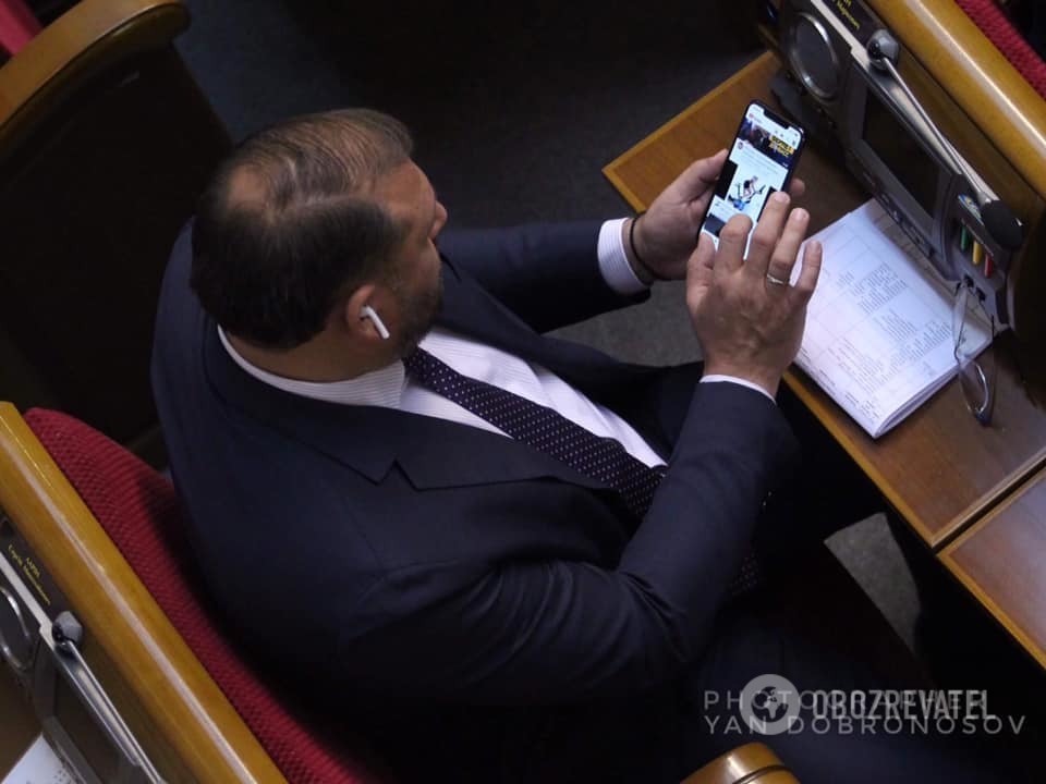 Михаил Добкин в ВР