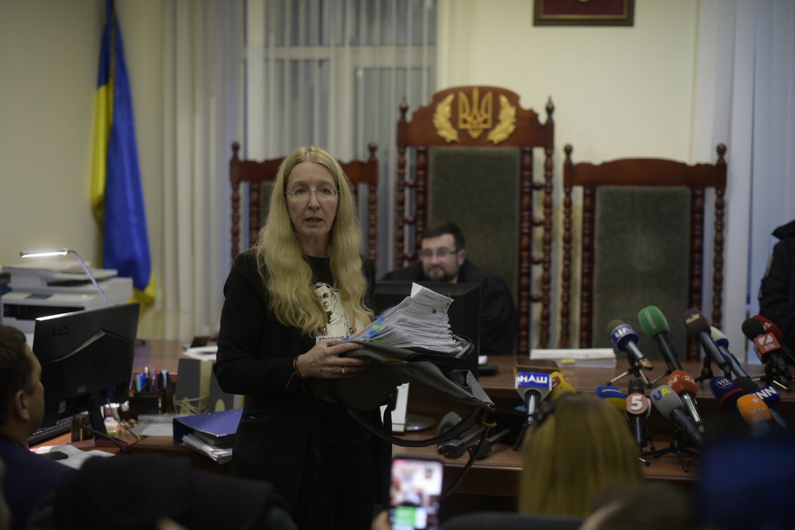 Ульяна Супрун на заседании по апелляции на отстранение от должности