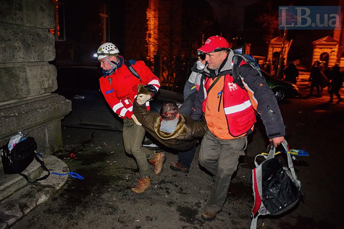 Тарас Логгінов на Банковій