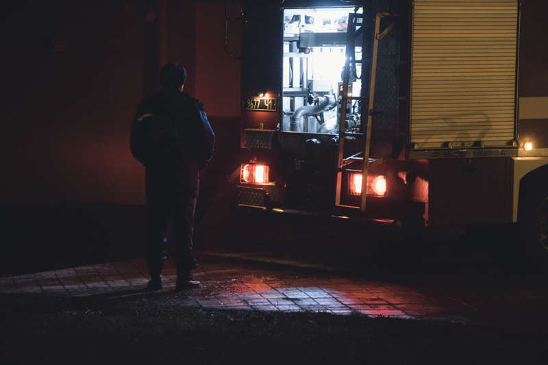 Ðа меÑÑе ÑабоÑало две единиÑÑ Ð¿Ð¾Ð¶Ð°Ñной ÑеÑ
ники