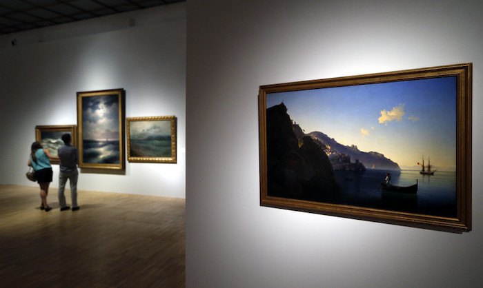Виставка Айвазовського в Третьяковській галереї