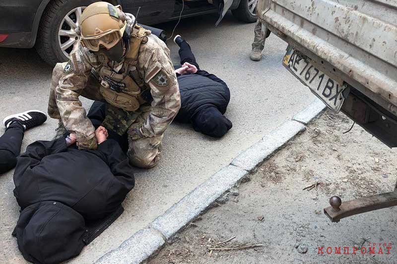 Задержание в Днепре