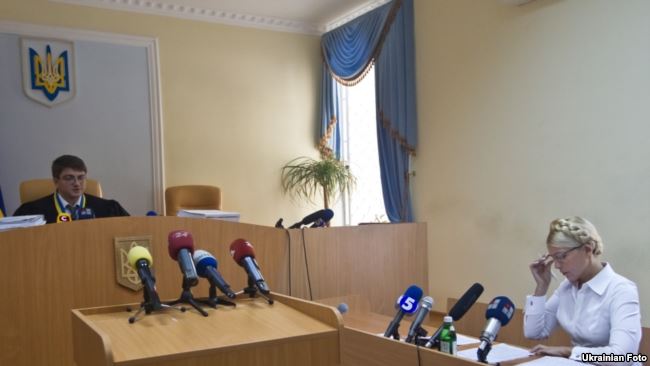 Юлія Тимошенко в Печерському суді Києва, 15 липня 2011 року