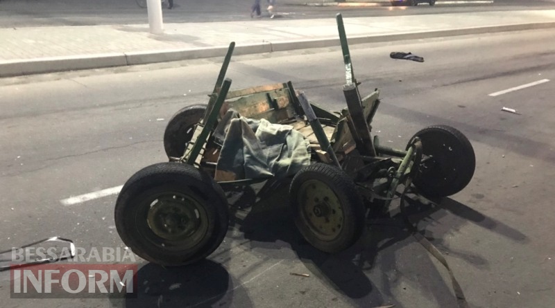 На выезде из Измаила пьяный водитель на "девятке" убил лошадь На выезде из Измаила пьяный водитель на "девятке" убил лошадь