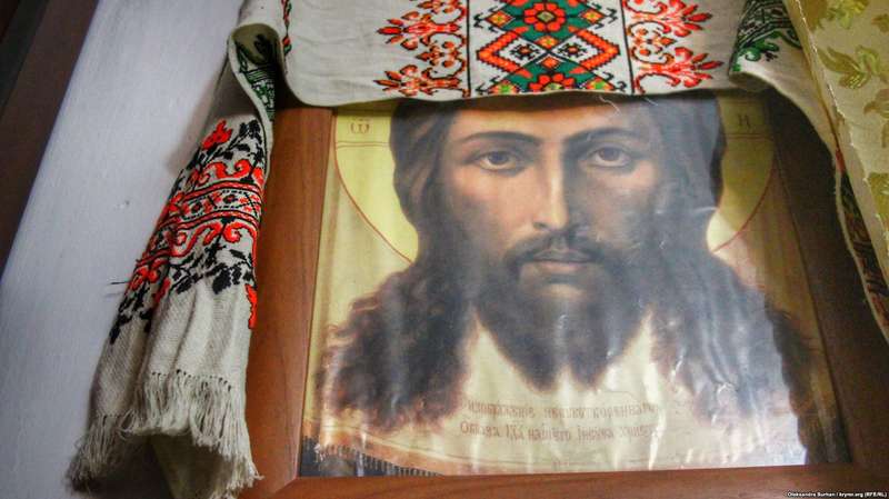 Икона в комнате пани Теодозии