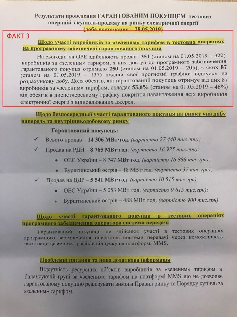 Почему ГП "Энергорынок" скрывает правду