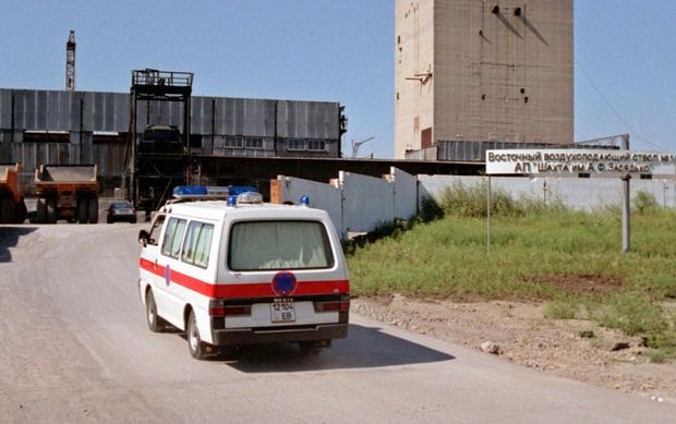 Шахта им. Засядько в Донецке