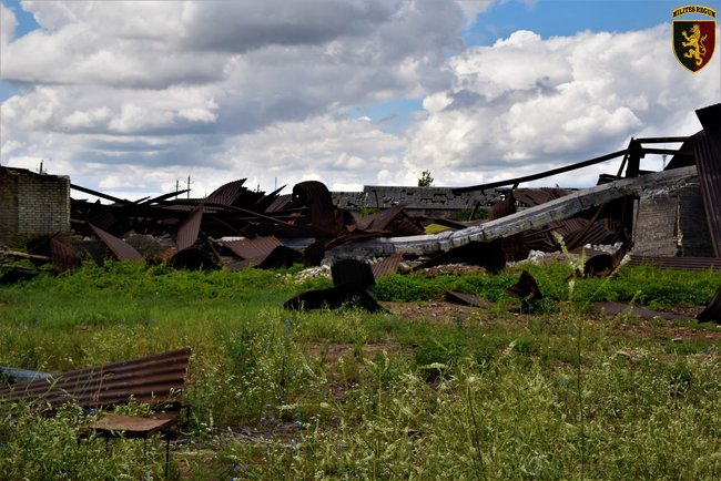 Враг подорвал установку разминирования на окраинах Марьинки, - 24-я ОМБр 03 Враг подорвал установку разминирования на окраинах Марьинки, - 24-я ОМБр 03