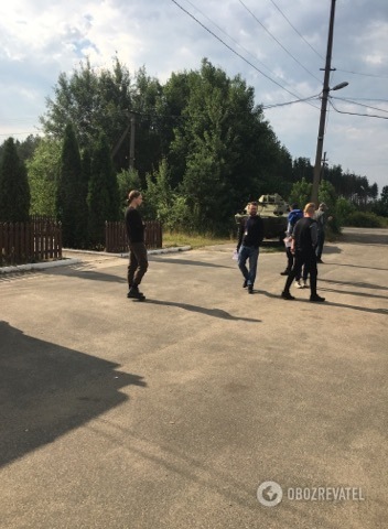 Тут встречают туристов