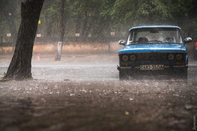 ÐоÑной ÑÑаган в ÐдеÑÑе повалил деÑÑÑки деÑевÑев, обоÑвал пÑовода, повÑедил ÑÑанÑпоÑÑ 09