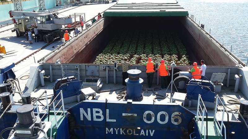 ÐÑбÑÐ·Ñ Ð¿ÑибÑли из ХеÑÑона на ÐиевÑинÑ. ФоÑо: "ÐибÑлон" dqxikeidqxiqqeant