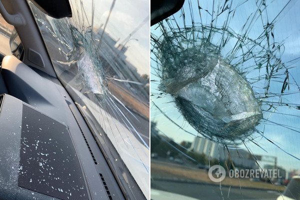 В Киеве часть моста обвалилась на авто dqxikeidqxiqqeant