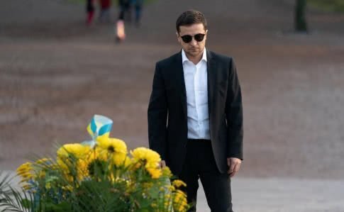 Зеленский в Бабьем Яру dqxikeidqxitkant