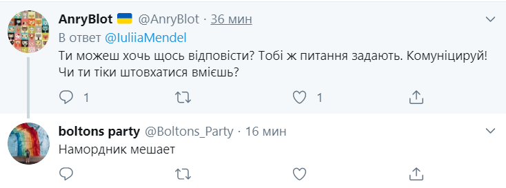 Мендель выложила фото с флагами