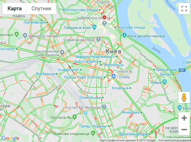 В Киеве выпал первый зимний снег dqxikeidqxiqqeant