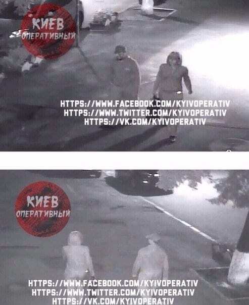 Фото подозреваемых в убийстве Шеремета с камер наблюдения