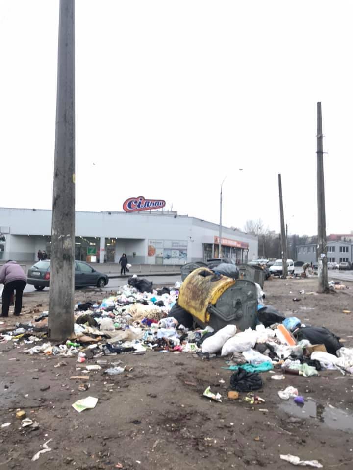В сети показали горы мусора посреди Киева dqxikeidqxiqqeant