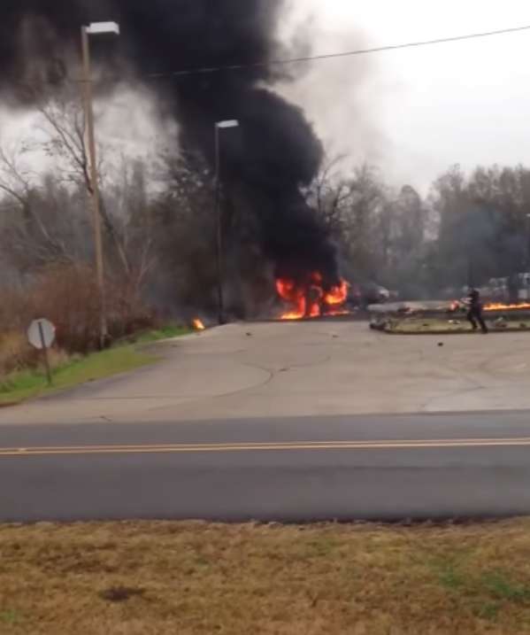 В США разбился самолет