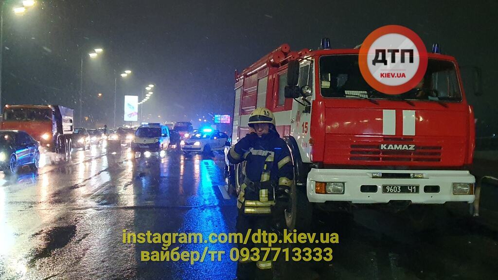 Фото с места аварии