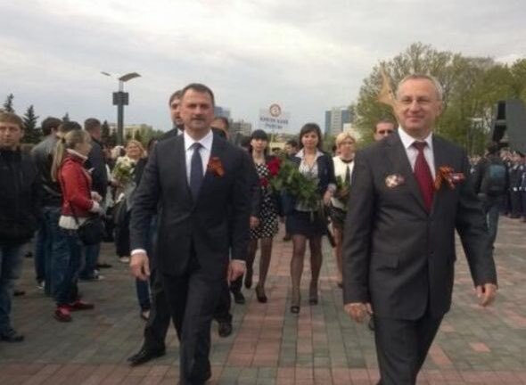 Игорь Сагунов на митинге