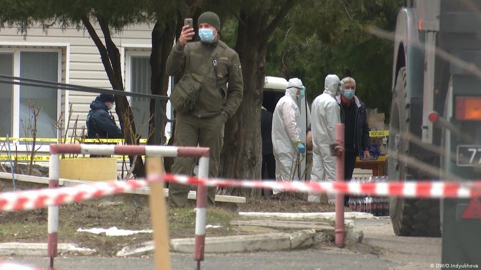 Ukraine Coronavirus l Dorf Novi Sazhary - Evakuierte aus Wuhan Ukraine Coronavirus l Dorf Novi Sazhary - Evakuierte aus Wuhan