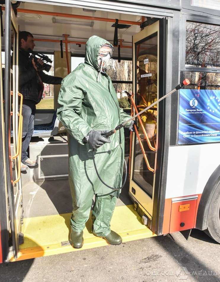Как в Одессе готовятся к коронавирусу. Фото: Одесса-медиа