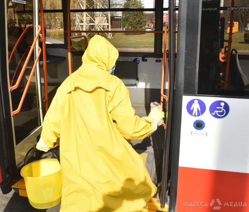 Как в Одессе готовятся к коронавирусу. Фото: Одесса-медиа