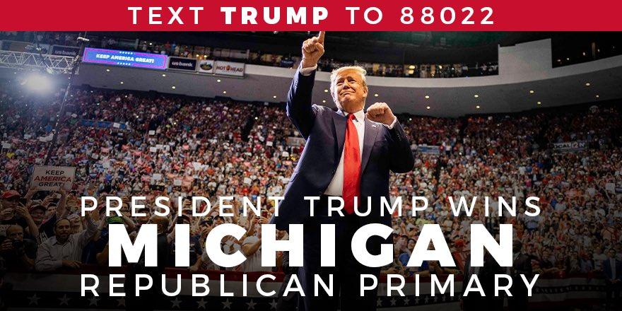 Фото Twitter Дональд Трамп