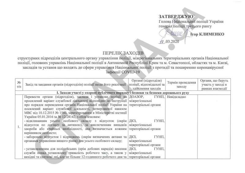 Приказ Игоря Клименко, 3 стр.